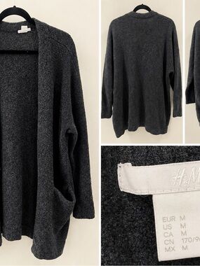 H&M Open Front Knit Cardigan | Medium